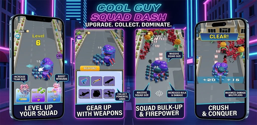Cool Squad Dash screenshot