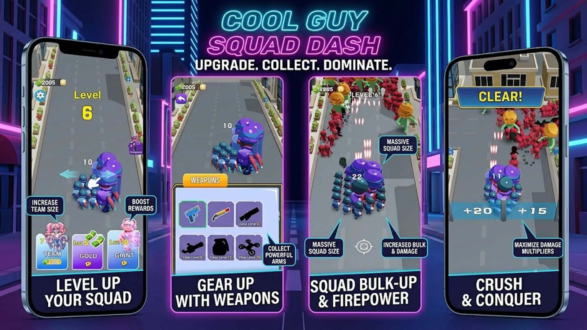 Cool Squad Dash screenshot